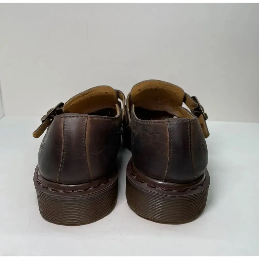 Vintage Y2K Dr. Martens Brogue Buckle Woven Mary Jane Size‎ 11 Men